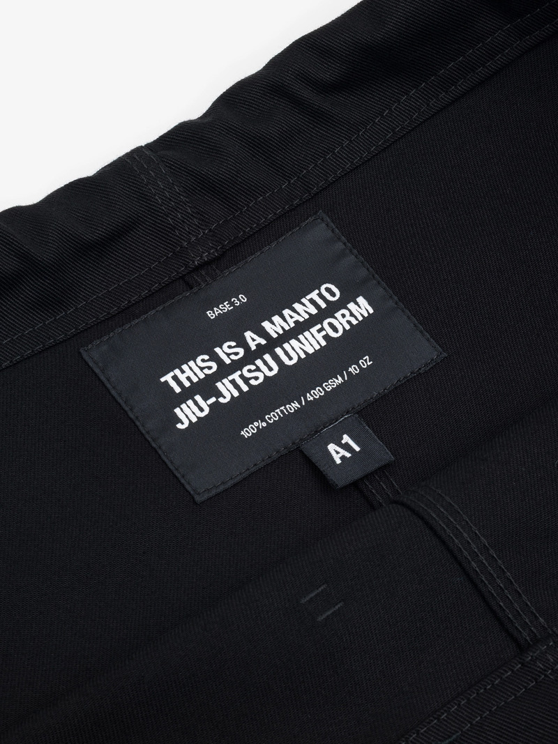 MANTO BASE 3 BJJ GI black/white